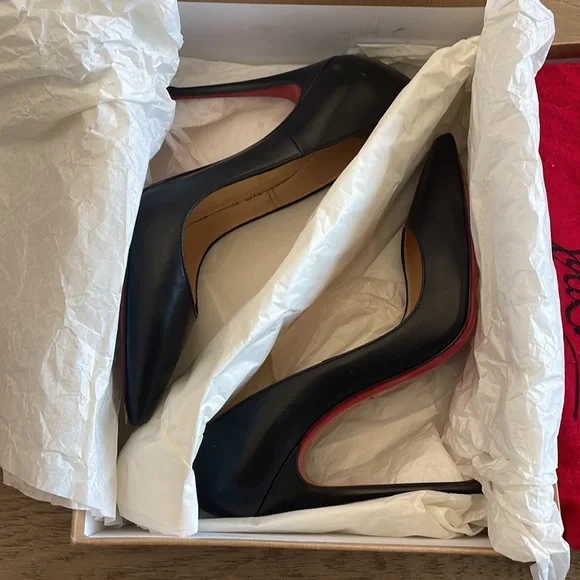 🔥SOLD🔥Christian Louboutin Black So Kate 120 Kid Size 38.5 - Picture 13 of 13